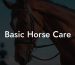 Basic Horse Care