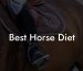 Best Horse Diet