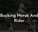Bucking Horse And Rider