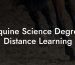 Equine Science Degree Distance Learning