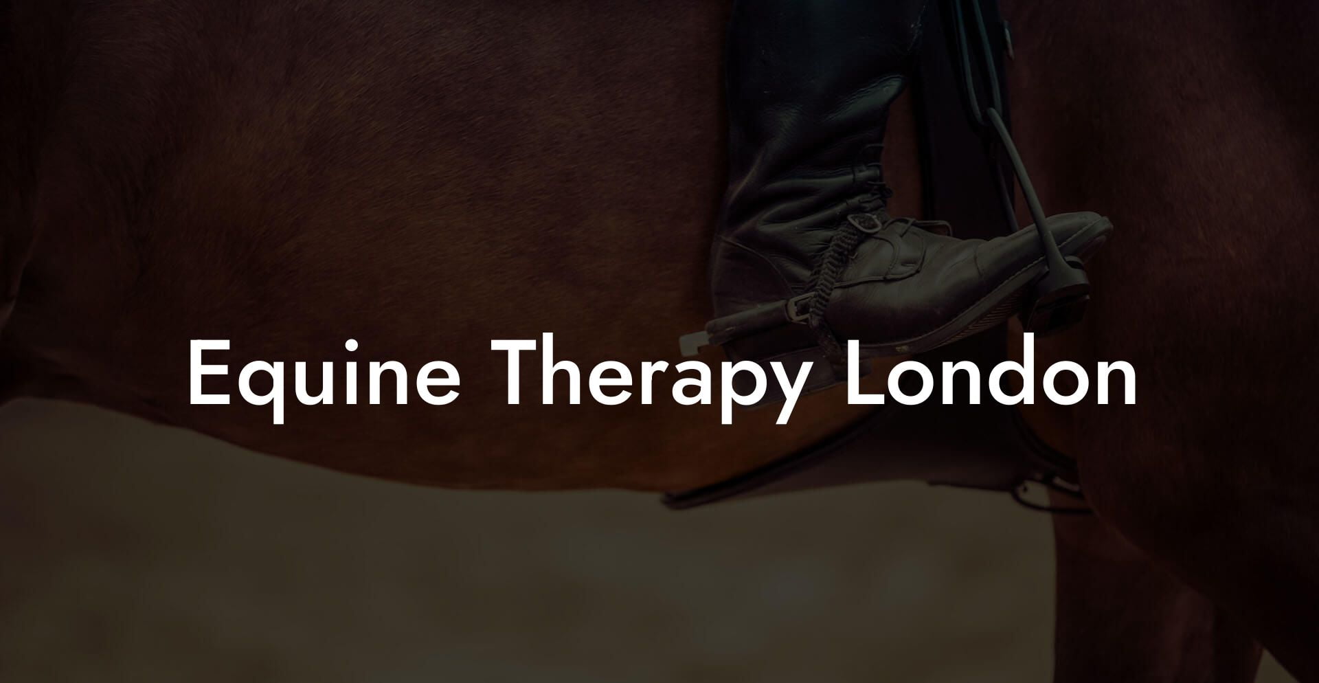 Equine Therapy London