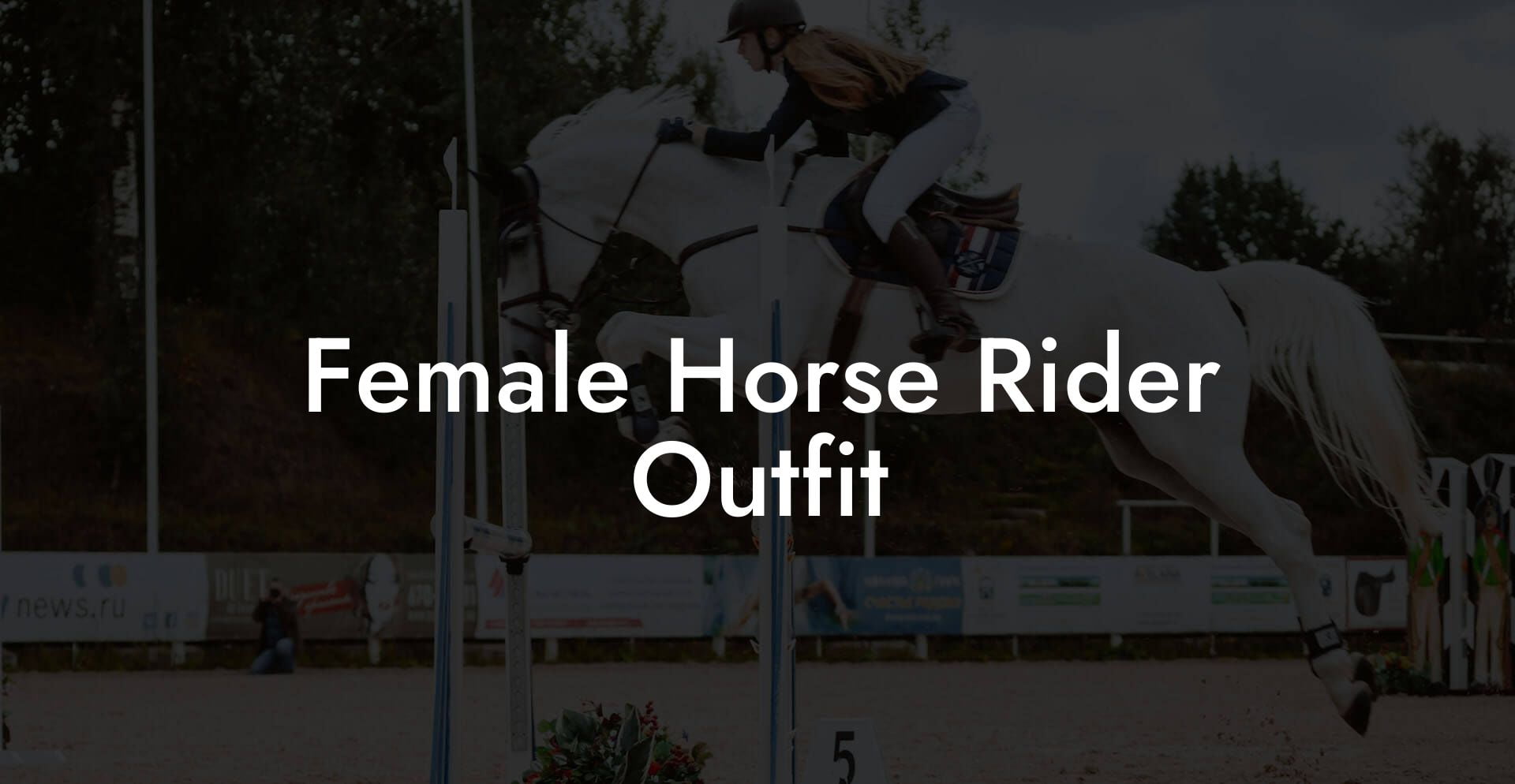 Female Horse Rider Outfit