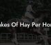 Flakes Of Hay Per Horse