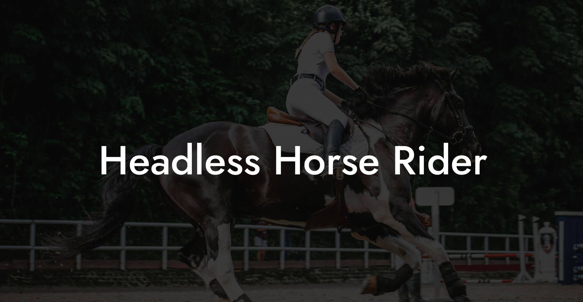 Headless Horse Rider