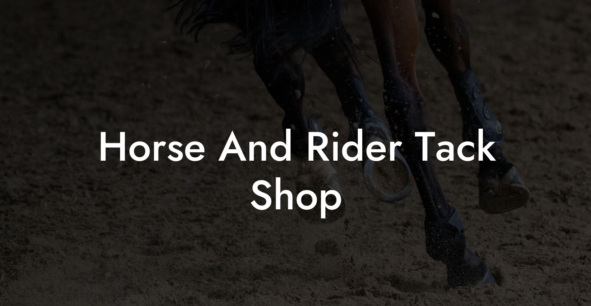 Horse And Rider Tack Shop