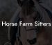 Horse Farm Sitters