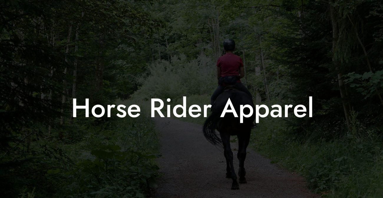 Horse Rider Apparel