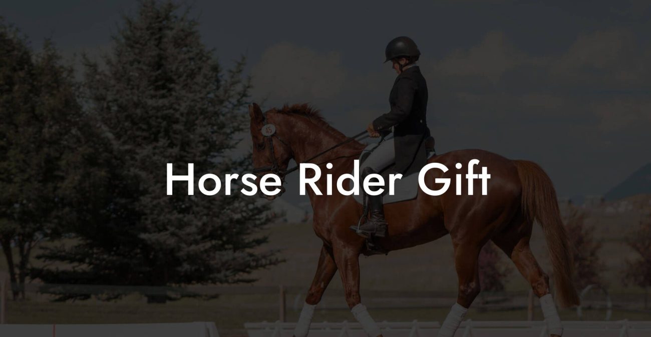 Horse Rider Gift