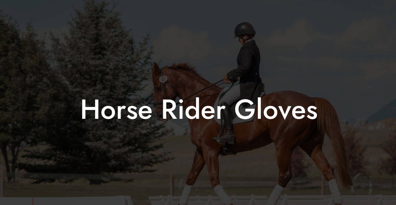 Horse Rider Gloves