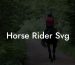 Horse Rider Svg