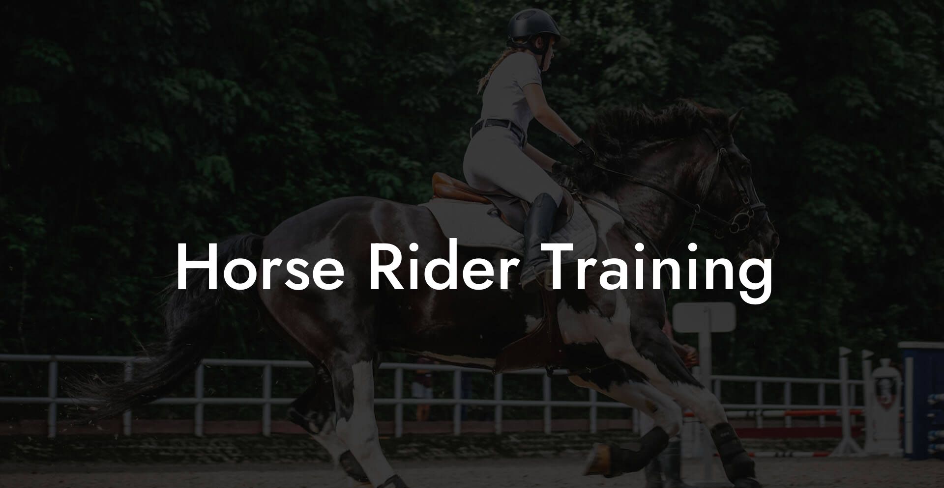 Horse Rider Training