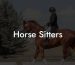 Horse Sitters