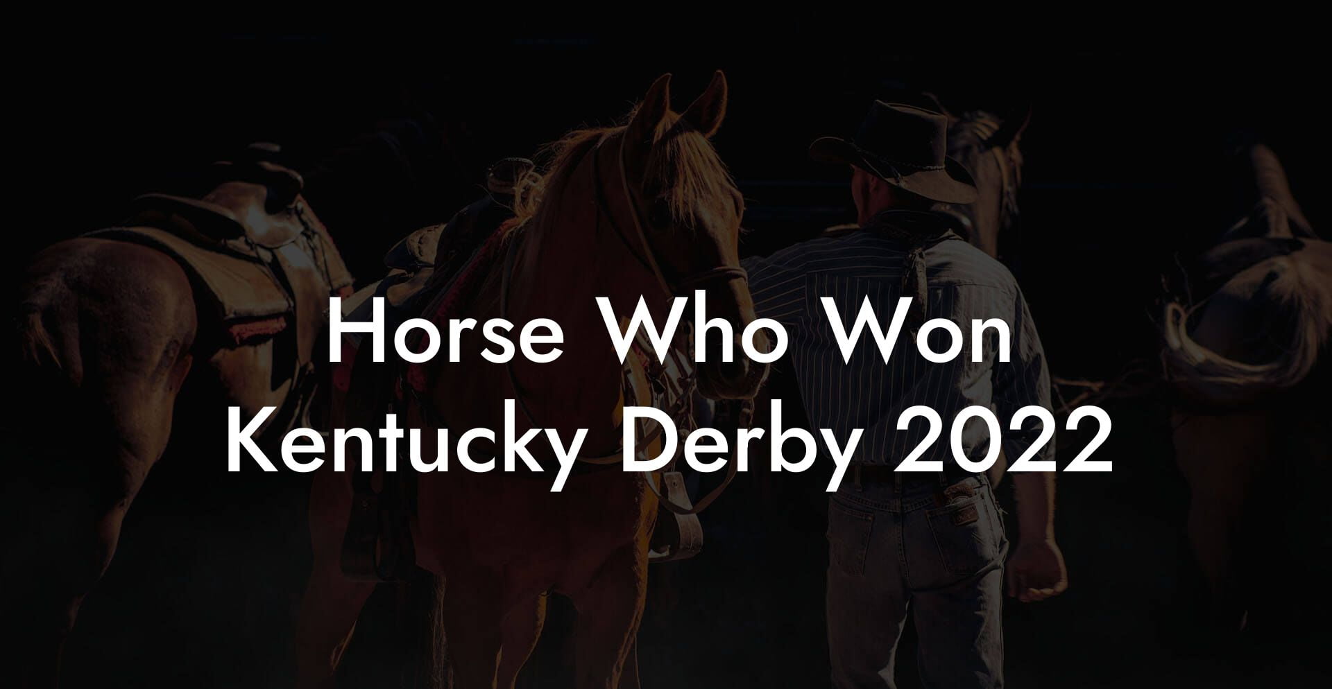 Horse Who Won Kentucky Derby 2022 How To Own a Horse