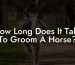 How Long Does It Take To Groom A Horse?