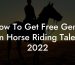 How To Get Free Gems In Horse Riding Tales 2022