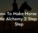 How To Make Horse In Little Alchemy 2 Step By Step