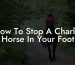 How To Stop A Charlie Horse In Your Foot