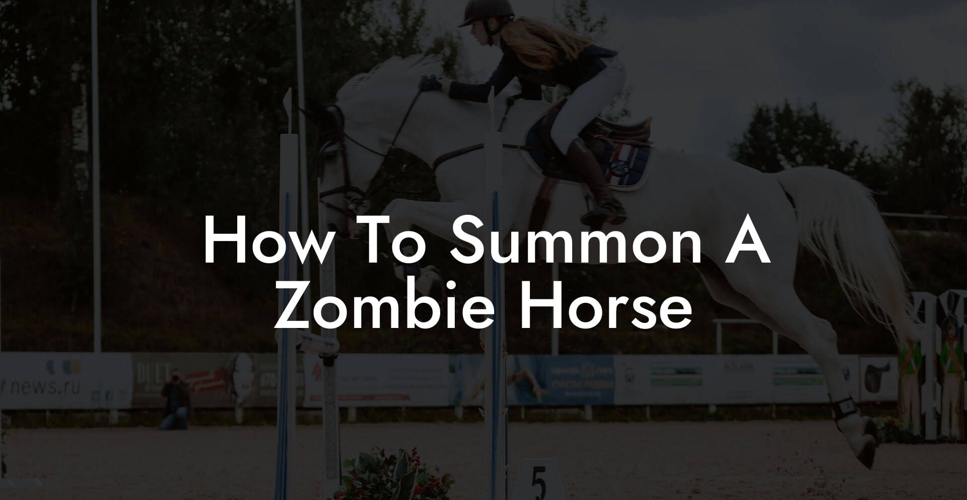 How To Summon A Zombie Horse