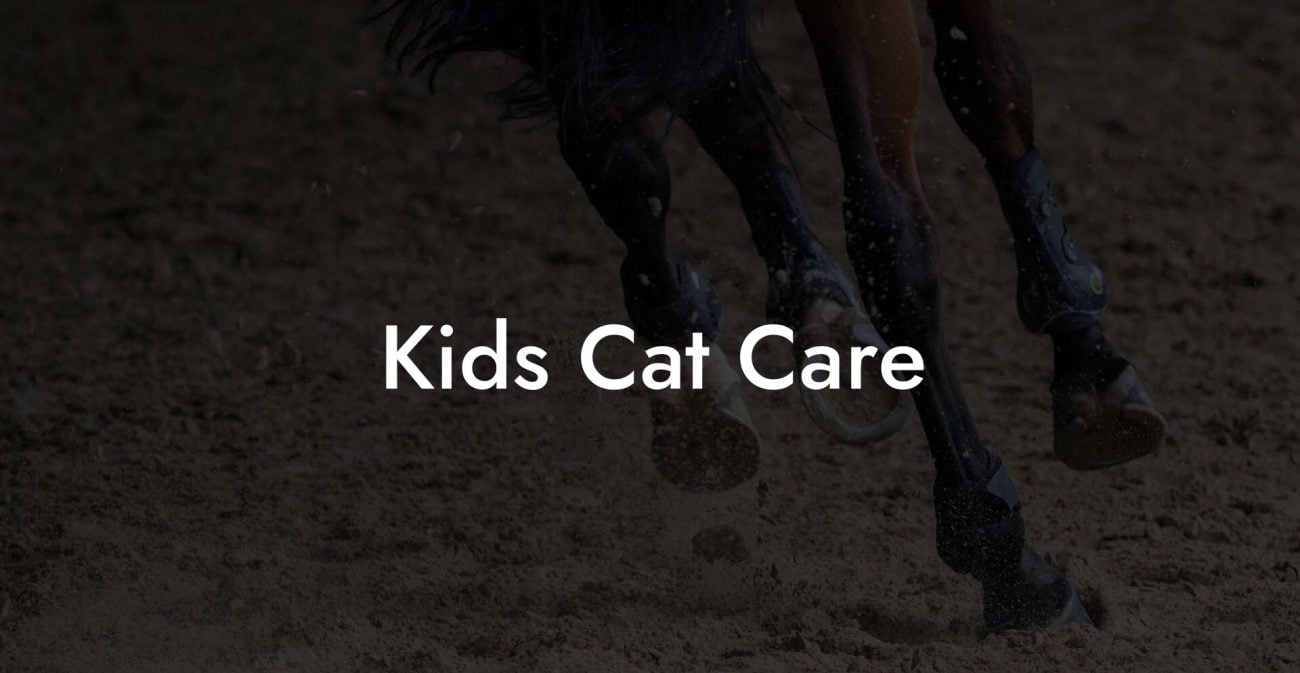 Kids Cat Care