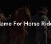Name For Horse Rider