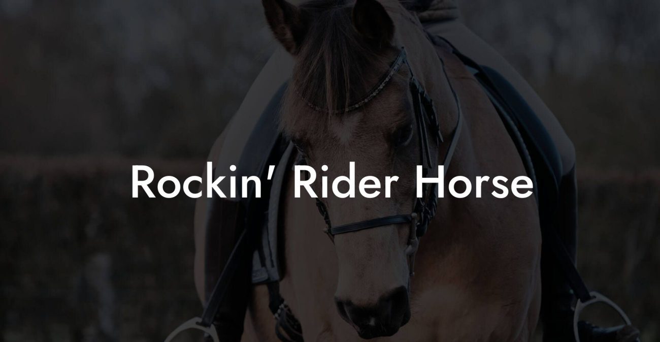 Rockin' Rider Horse