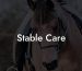 Stable Care