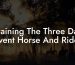 Training The Three Day Event Horse And Rider
