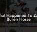 What Happened To Zara Buren Horse