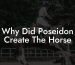 Why Did Poseidon Create The Horse