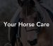 Your Horse Care